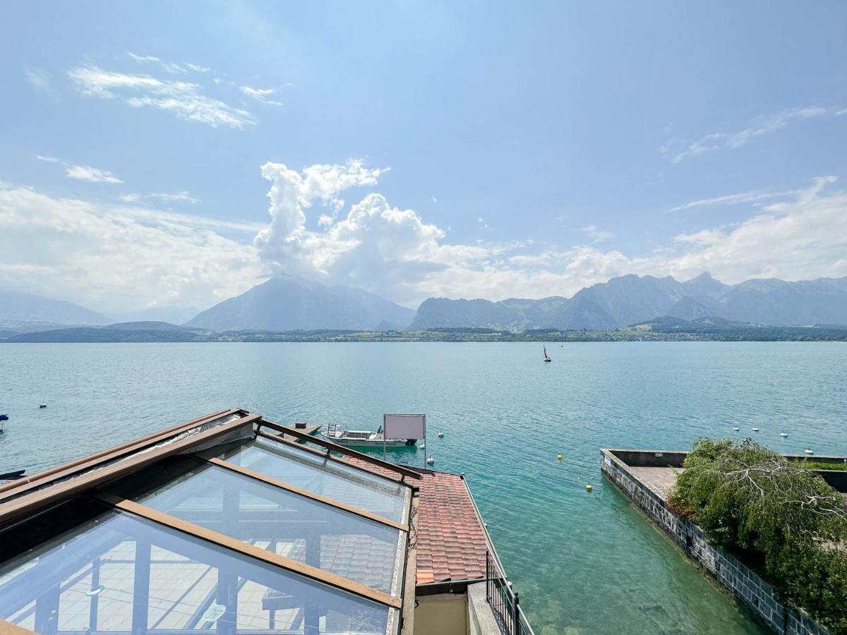 Dependance Stella Del Lago By Hotel Restaurant Bellevue Au Lac トゥーン エクステリア 写真