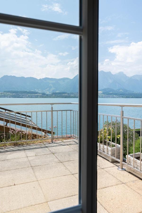 Dependance Stella Del Lago By Hotel Restaurant Bellevue Au Lac トゥーン エクステリア 写真