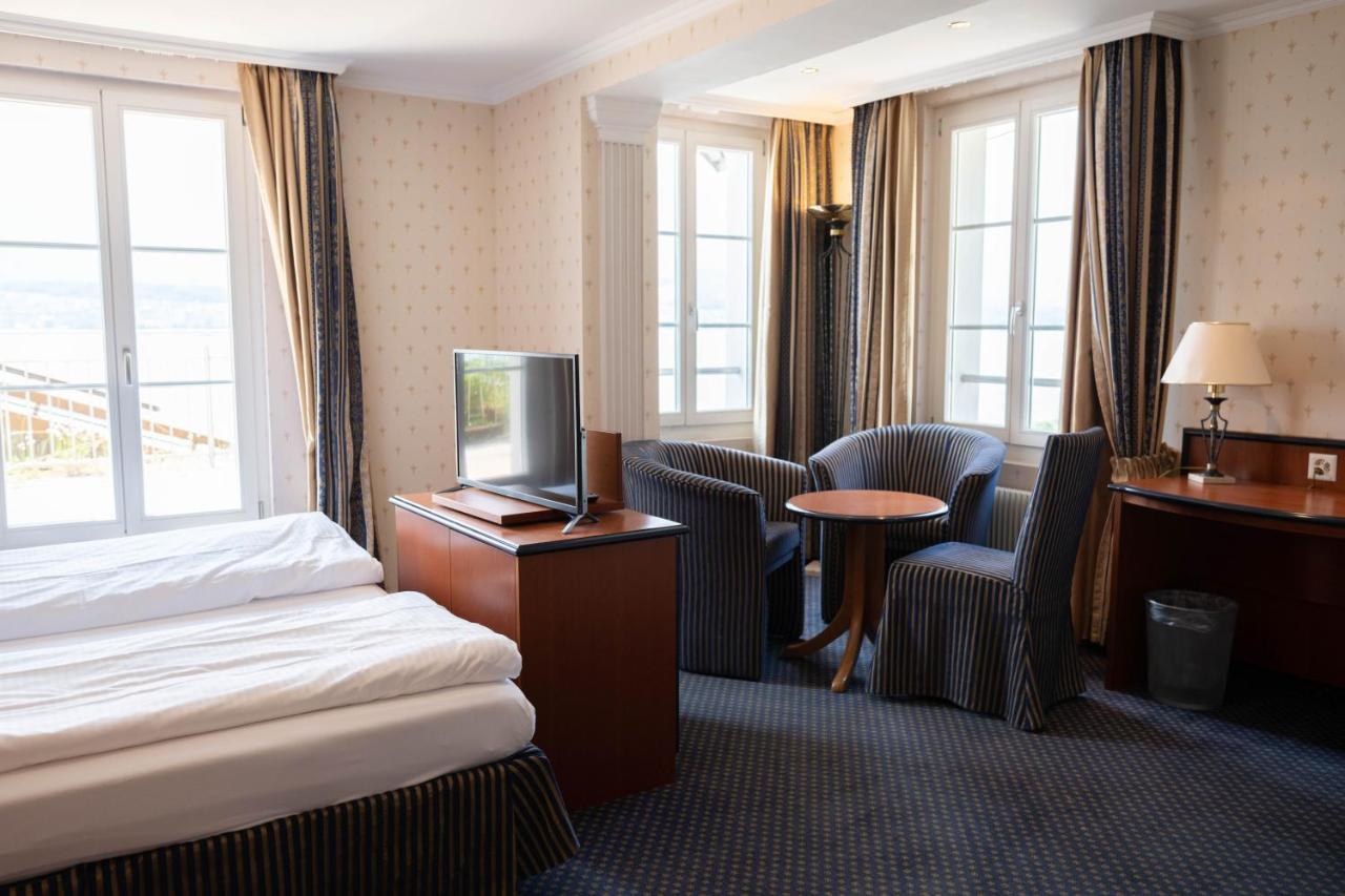 Dependance Stella Del Lago By Hotel Restaurant Bellevue Au Lac トゥーン エクステリア 写真