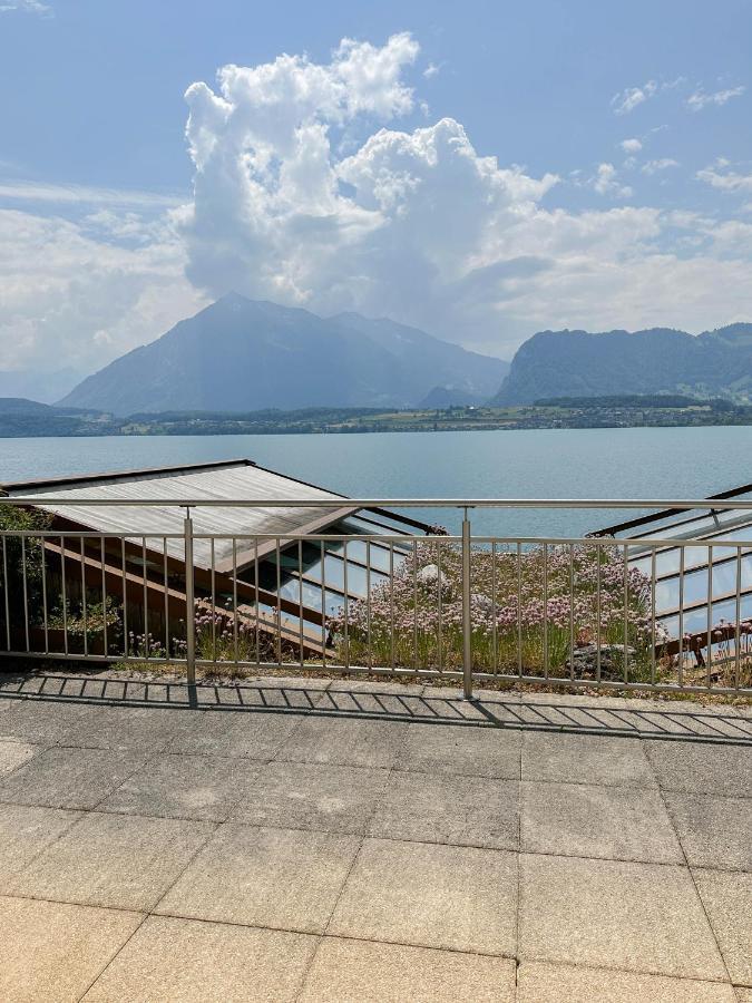 Dependance Stella Del Lago By Hotel Restaurant Bellevue Au Lac トゥーン エクステリア 写真